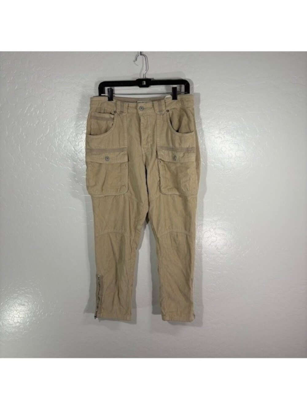 We The Free Beige Cargo Pants